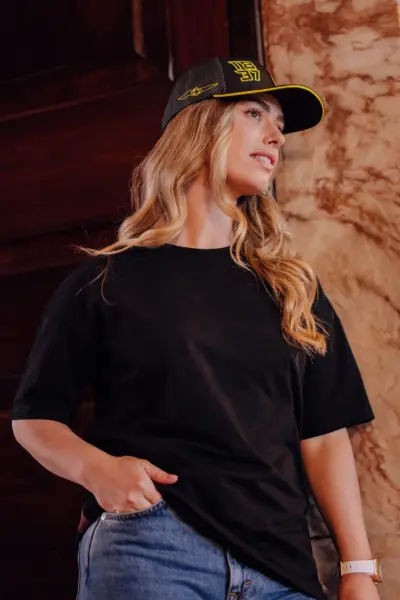 lifestyle photoVICE Essential Tee - Black