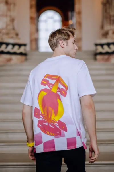 lifestyle photoVICE Essential Tee - White