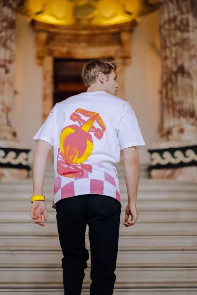 lifestyle photoVICE Essential Tee - White