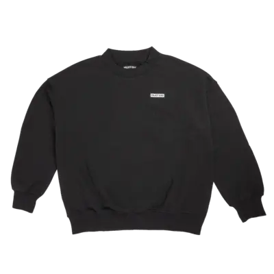 GLOBAL Essential Crew Neck - Black