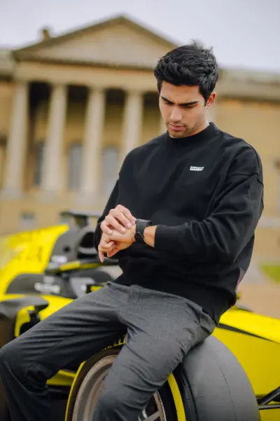 lifestyle photoVICE Essential Crew Neck - Black