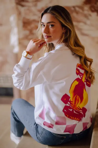 lifestyle photoVICE Essential Crew Neck - White