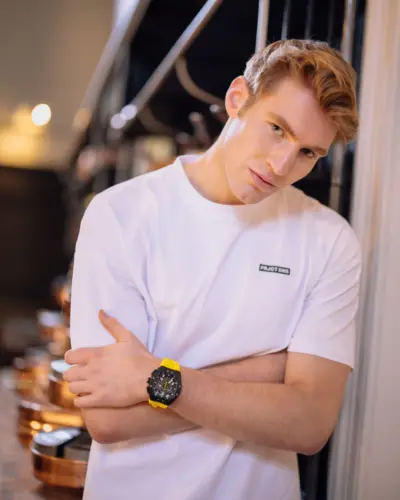 lifestyle photoOFFLINE Essential Tee - White