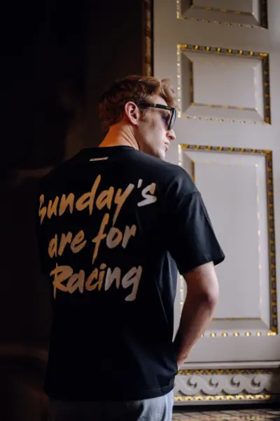 lifestyle photoSUNDAY'S Essential Tee - Black