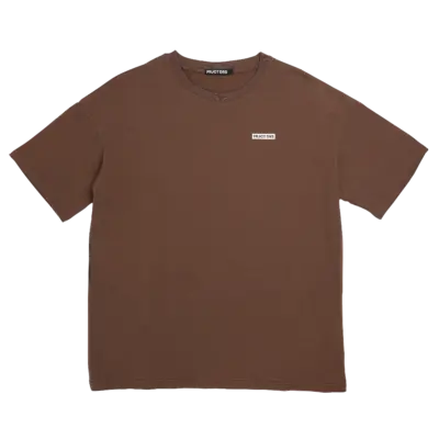 SOMEBODY Essential Tee - Brown